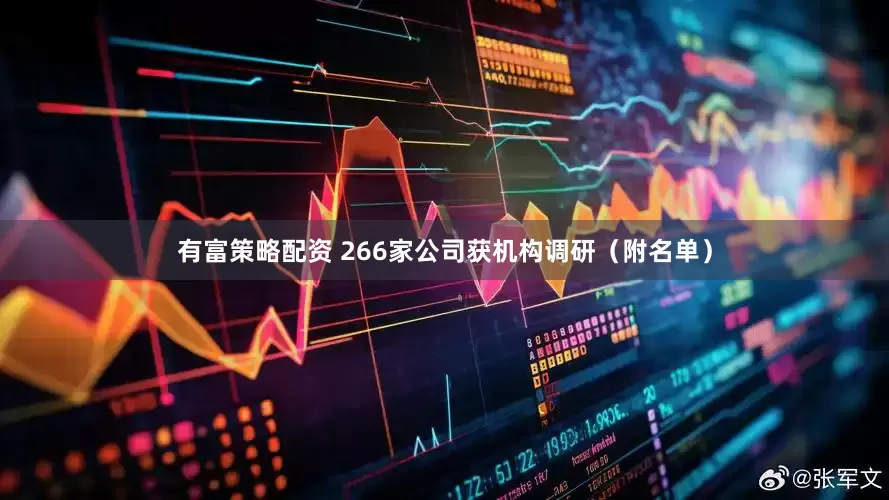 有富策略配资 266家公司获机构调研（附名单）